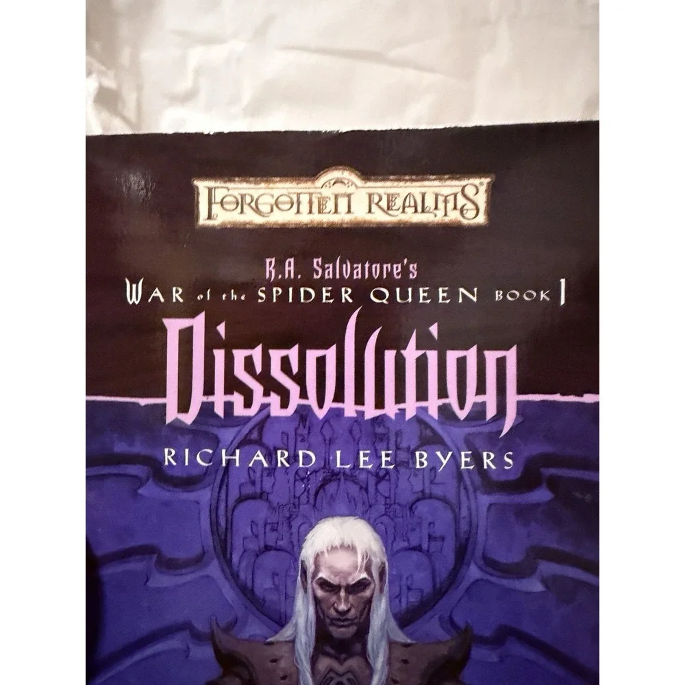 Dissolution : War of the Spider Queen Richard Lee Byers (2003, Trade Paperback)